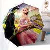 1pc Witch Princess Themed High-quality Umbrella,Automatic Opening and Closing Umbrella,Multi-functional Umbrella G0811164