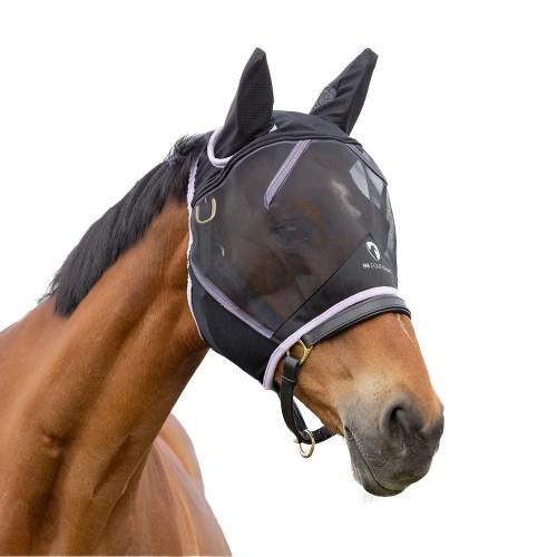 Hy Equestrian Mesh Horse Half Fly Mask With Ears