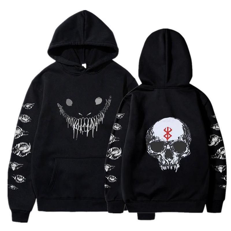 Stylish Anime Graphic Hoodies for Men Hoodies