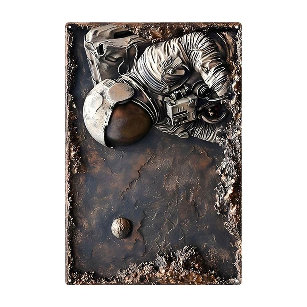 Metal Poster Chicken Easter Eggs Kitchen Decor 20x30cm