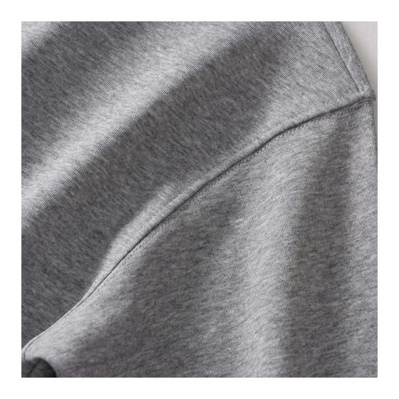 [Fosroe] Hoodie, Zip Shirt, Long Sleeve, Men's Sweatshirt, Pullover, Stand Collar, Half Zip, Plain, Loose, Large Size, Autumn Clothes