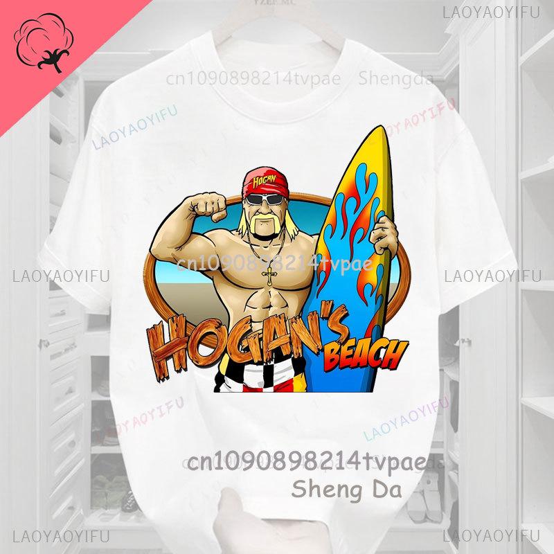 Hulkhogan Angel Tribute Tee Wrestling Legend Rip Camiseta See You At The Main Event In Heaven Hulkaunisexia Memorial Cotton Tshirt