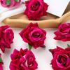 10Pcs Artificial Flowers for Scrapbook New 's Decortion Wedding Outdoor Garden Christmas Home Candy Box Flannel Rolled Roses