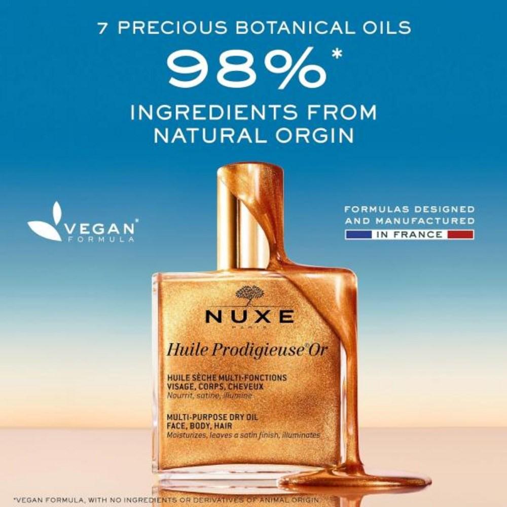Nuxe Huile Prodigieuse Dry Golden Oil, 1) Aqua - 50 Ml