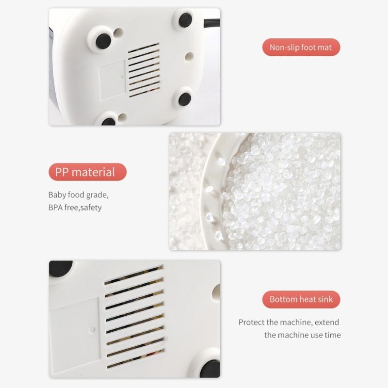 Portable Baby Milk Bottle Warmer Single Bottle Heater for Breast Milk Formula Intelligent Newborns Feeding Bottle Warmer