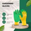 2 Pairs Latex Coated Gardening Gloves Thorn Proof Long Sleeve Gloves Durable Work Gloves