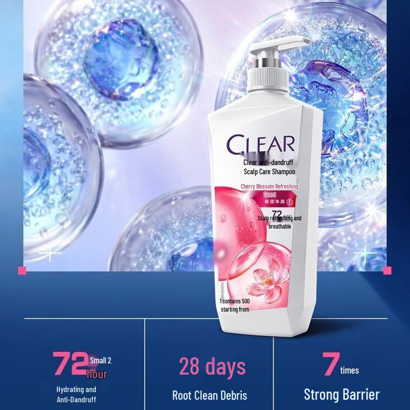 CLEAR Sakura Refreshing Anti-Dandruff Shampoo