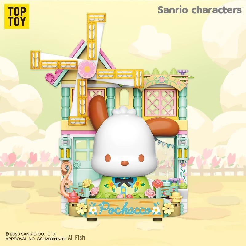 Sanrio World Travel Kuromi & Cinnamoroll 3D Building Blocks Toy Gift