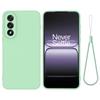 For OnePlus Nord 5 5G Liquid Silicone Case Phone Back Cover with Hand Strap