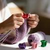Crochet Yarn And Finger Cots , Crochet Hook Knitting Finger Tools