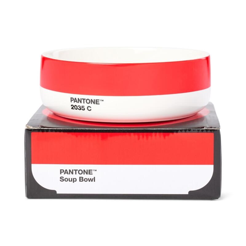 Pantone Multipurpose Ceramic Bowl (6 colors) Orange (021)