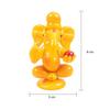 Colored Opaque Ganesha Idol In Yellow Colour for Home, Office (Yellow), Small
