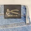 DENHAM 2017 ALEX GRNA Wide Leg Fit Indigo Pants Bottoms 23 blueUsed