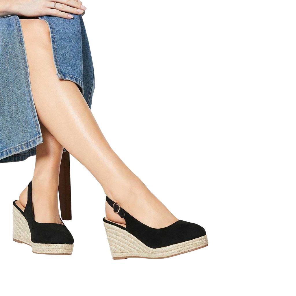 Dorothy Perkins Damen/Damen Riya Sling Back Wide Wedge