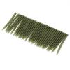 100PCS Rubber Fishing Tackle Sleeves Length 53mm 4mm ID Fishing Anti‑Tangle Sleeves Lightweight 2mm OD Anti Rigs Sleeve