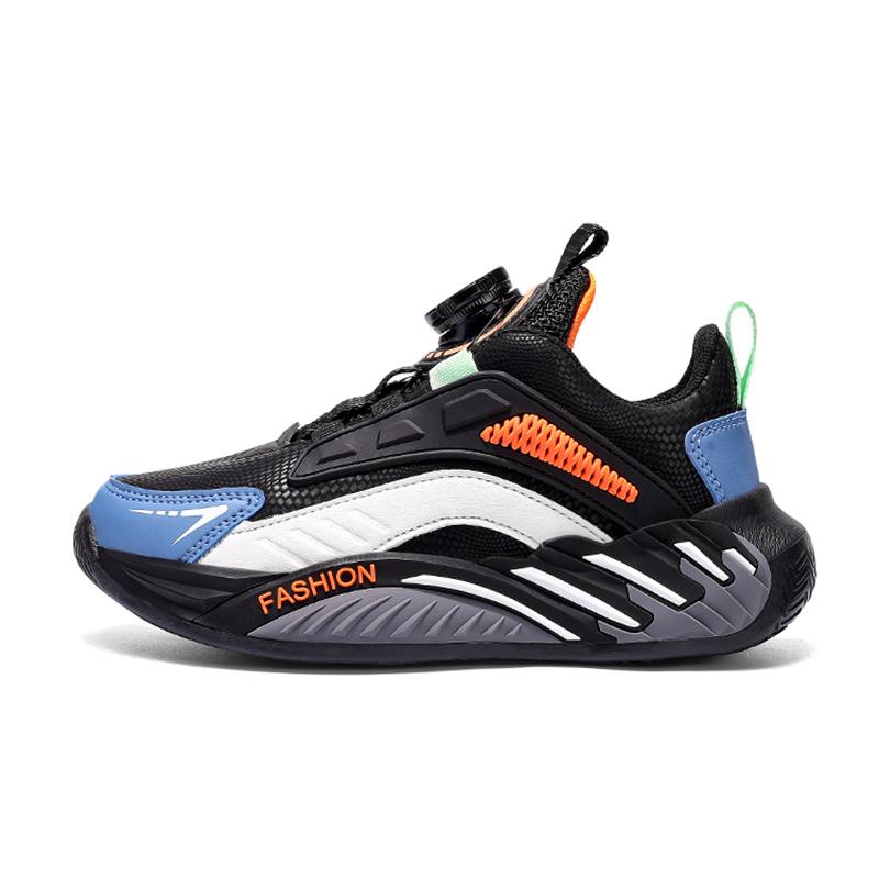 

FANQISON Детская обувь Детская спортивная обувь Кроссовки для бега и отдыха на открытом воздухе для мальчиков Весенние легкие кроссовки для спортзала 40 джинсовый синий