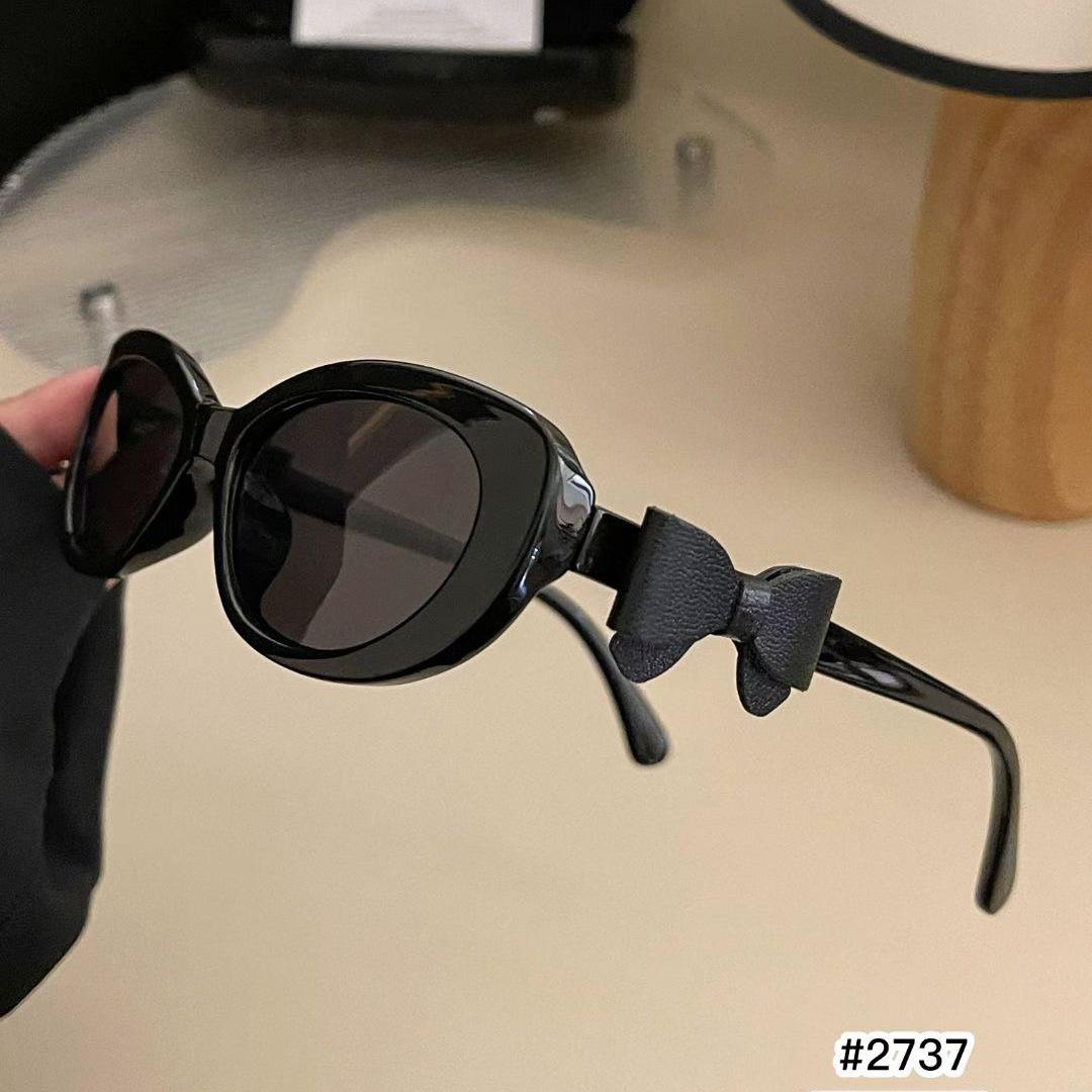 

Korean-Japanese Oval Retro TR90 Polarized Bowknot Sunglasses