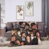 American Mason Thames Actor Blanket Quality Warm Soft  Throw Blanket Winter Travel Office Living Room Novelty Bedspread
