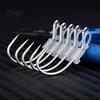 Live Bait Hooks 5/10/15/20Pcs Luminous Shrimp Hooks, Glow-in-the-dark Fishhook with Barb, High Saltwater Fishing Carbon Steel Hook for Freshwater