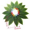 HulaSkirt Hawaiian Party Green Leafs Big Leaves Elastic Dancer Wear Holiday Decoration Children Adult Wedding Festival
