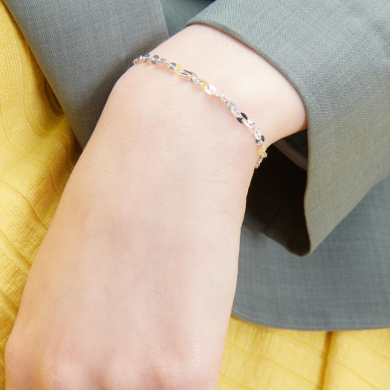 

ПОСТЛЮДІЯ [СРІБНИЙ] SV ДВА ОТВОРИ ЛАНЦЮГ B single type