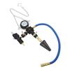 Coolant Refill Tool Kit 90psi Accurate Gauge Scale Flexible Hose Radiator Pressure Tester Kit