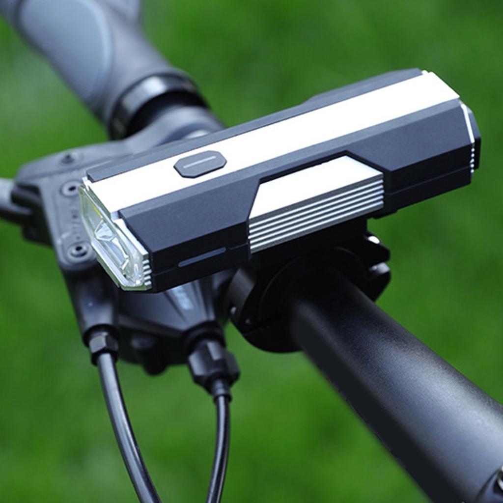 Wasserdichte Rennrad-Frontlampe Leistungsstarker Fahrrad-Frontscheinwerfer USB-aufladbares Fahrradlicht Einfach zu installieren