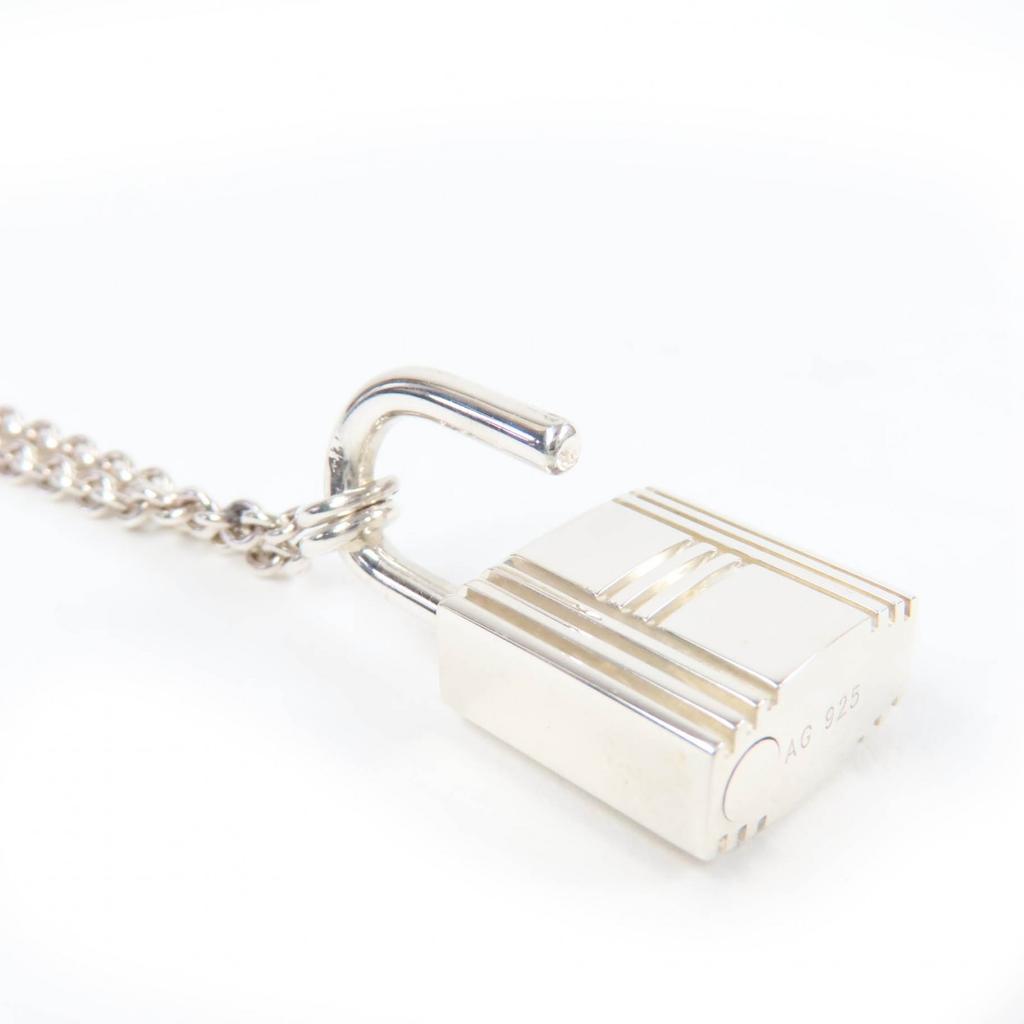 Excellent HERMES Necklace Cadena Necklace Pendant Accessories Silver AG925 Women Used