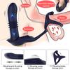 Wireless Anal Vibrator Cock Ring Delay Ejaculation Testicle Stimulator Thrusting Vibrating Prostate Massager Sex Toy for Couples