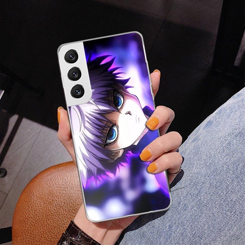 Hunter X Killua Phone Case For Samsung Galaxy S24 S25 Edge S26 Ultra S23 S22 S21 Plus S20 FE + Personalized Print Cover Galaxy S