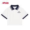 New Balance Girls' Summer College Style Polo Shirt & Pleated Skirt Set