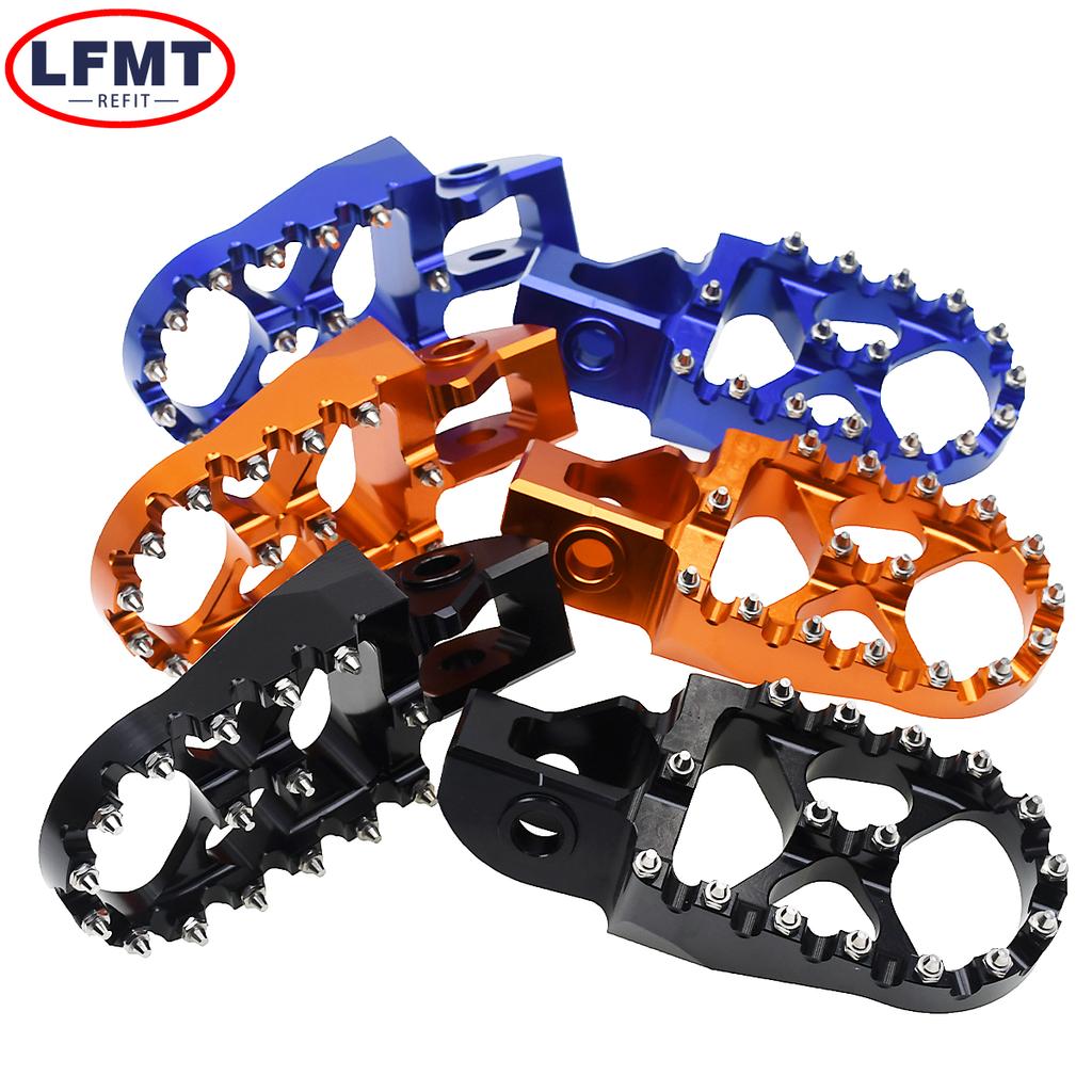 Motorcycle CNC 2023 New Foot Pegs Footpegs Pedals For KTM EXC EXCF SX SXF XC XCF 125 150 250 300 350 450 500 2017-2020 2021 2022