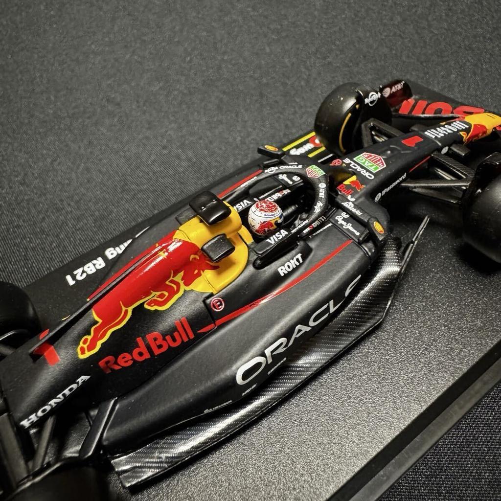 [USED] Blagoh F1 143 Scale 2025 Red Bull Racing RB21 No. 1 Max Verstappen Driver Model with Dedicated Case