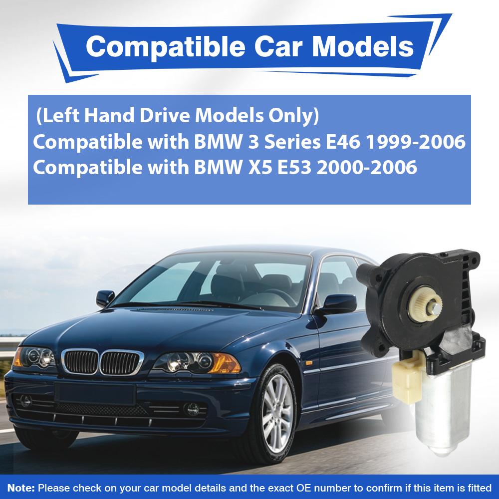Power Window Lift Motor for BMW 3 Series E46 X5 E53 1999‑2006 67628362065 67628362066 67628362063 Front Rear Left Riht