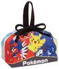 Skater Lunch Box Drawstring 23 Made In Children's Bag, Pokémon N, Japan, KB7-A