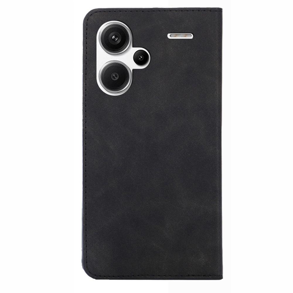For Xiaomi Redmi Note 13 Pro+ 5G Case Skin-touch PU Leather Card Holder Phone Cover