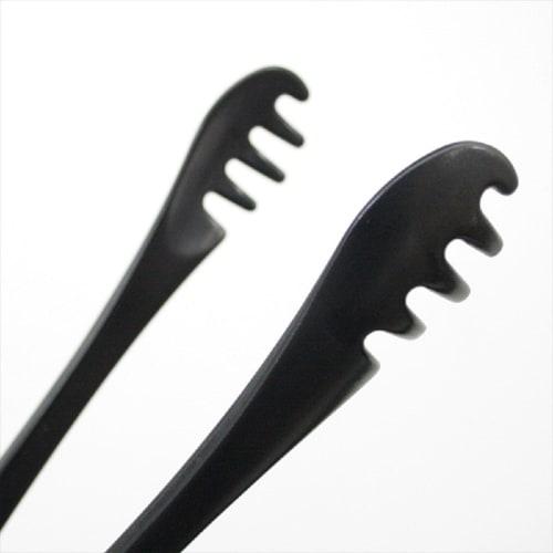 Suncraft Nylon Tongs, Made In Japan, Dishwasher Safe, BS-269, Black, Size: 25 X 7 X 3 Cm