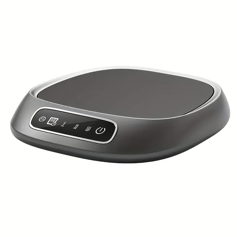 USB Heated Beverage Coaster 3 Temp Settings, Smart Drink Reminder, ABS Material, Ideal for Home/Office, for Hot Drinks.