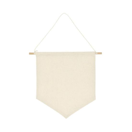 Nordic Blank Cotton Brosche Pin Abzeichenhalter hängende Wand Display Banner Flagge