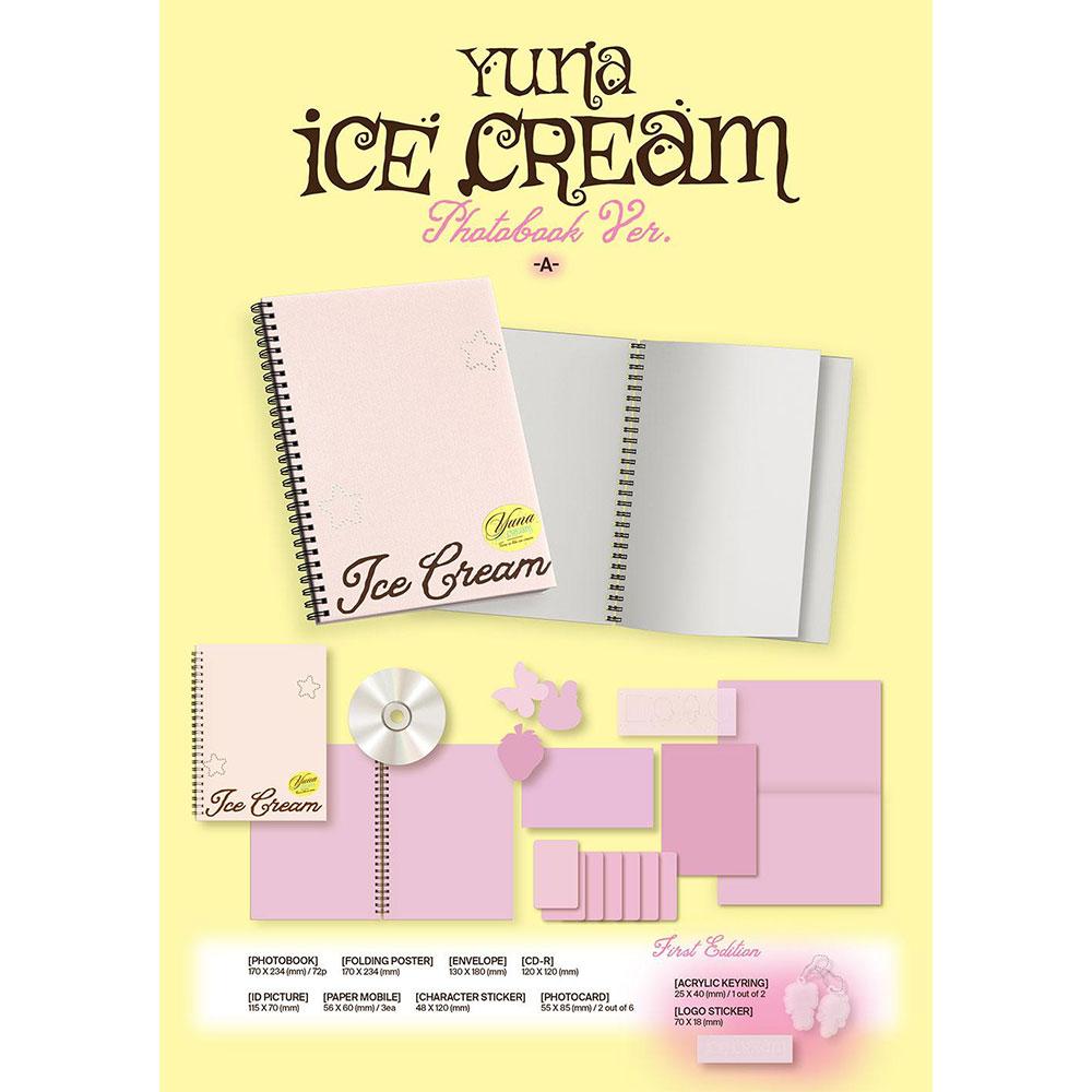 (ITZY) YUNA - Ice Cream (Photobook Ver.)