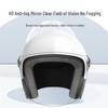 Unisex All-Season Helmet: Winter Warmth, Cute Design, Double Ear Protection for Motorcycles & Electric Scooters