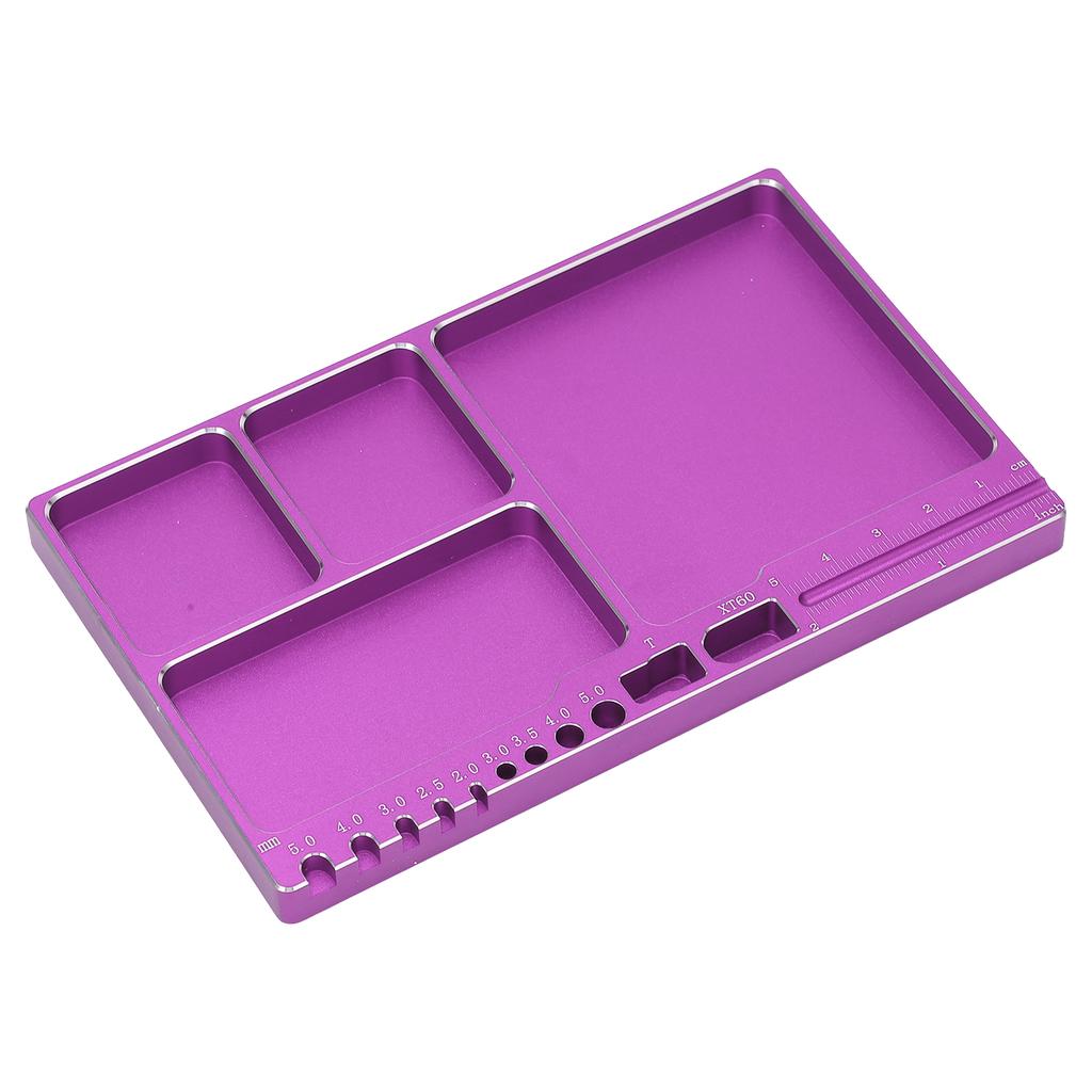 Tavă Magnetică pentru Șuruburi Aliaj Aluminiu Adsorbție Magnetică Utilizată pe Scară Largă Tavă Magnetică pentru Piese cu