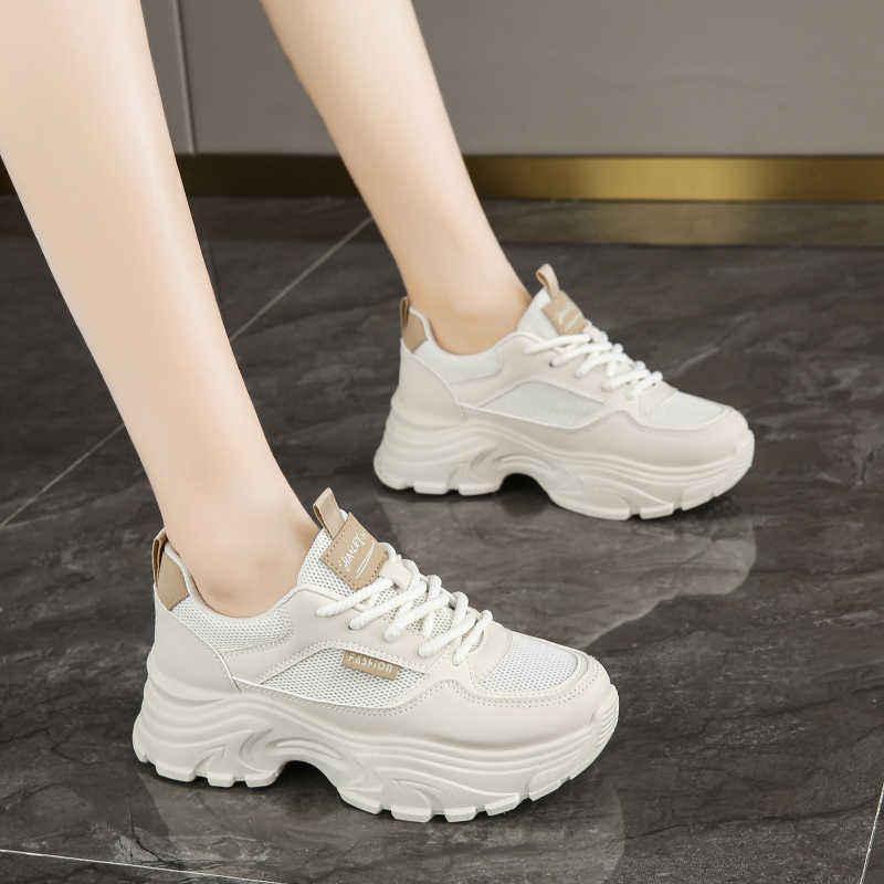 Fashion Key Height Appearance Increases Loafers Women Luxury Flats Tennis Sneakers For Women Designer Luxury Women's Shoes Sport