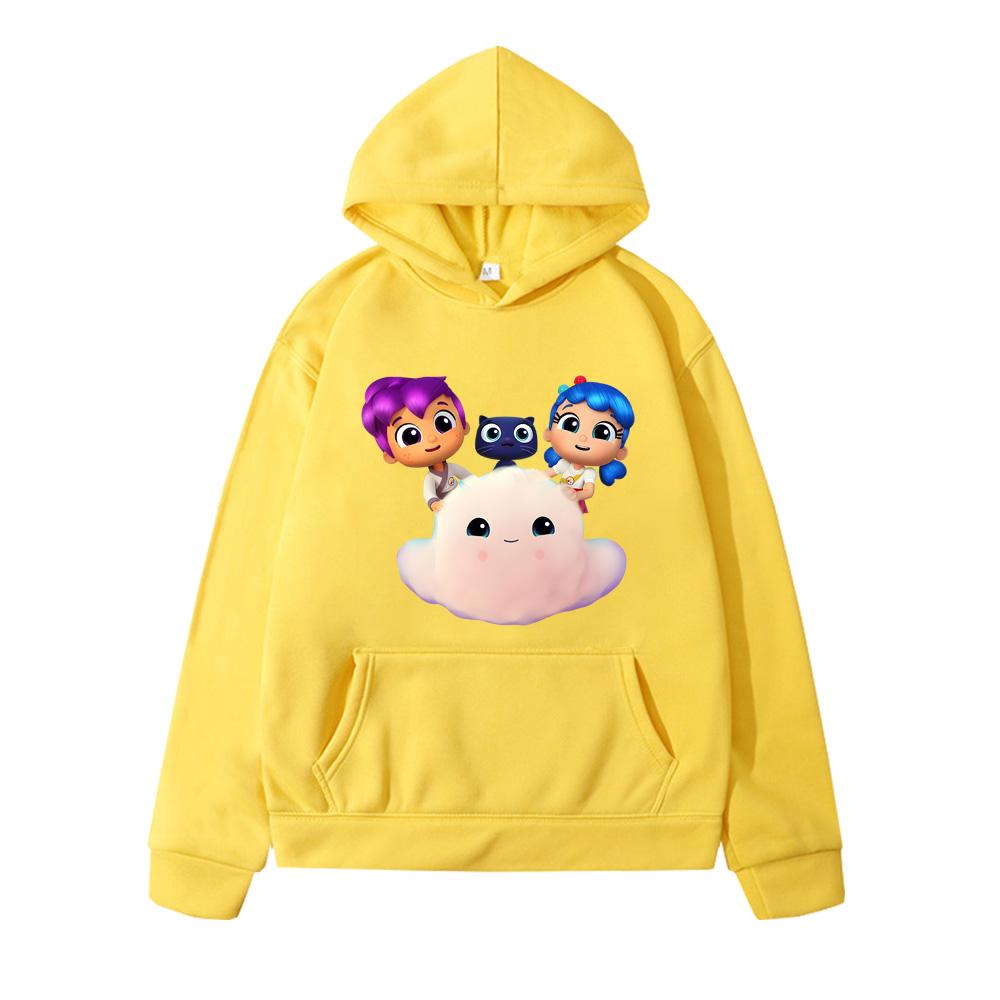 True and The Rainbow Kingdom Cartoon Print Autumn New Boys Hoodies boys girls Spring Kids Hooded Sweatshirts Kawaii Sportswear