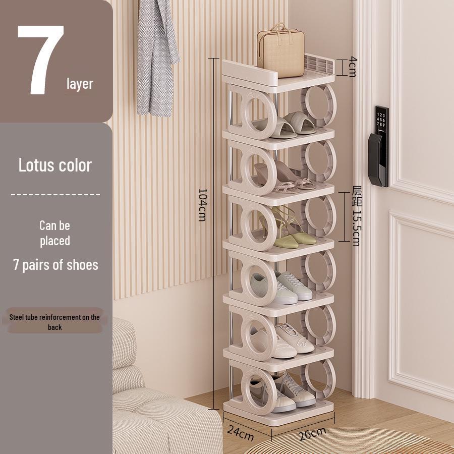Compact Student Dorm Shoe Rack - Space-Saving Entryway Shoe Storage