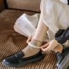 Cute Medium Tube Socks JK Lolita Lace Ruffle Socks Tube Socks Comfortable Sports Socks