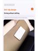 Plush Winter Car Seat Cushion - Furry Single Piece for Rear Seat Comfort