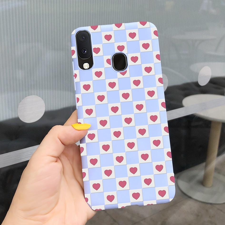 Bunte Blumen Hülle Für Samsung Galaxy A20 A20S A20E Hüllen Silikon Rückseite Weiche Fundas Für Samsung A20 S A207F A 20 E Coque