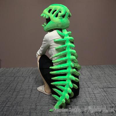 Cross-Border Dinosaur Skeleton Plush Costume Doll - Fun New Year Gift