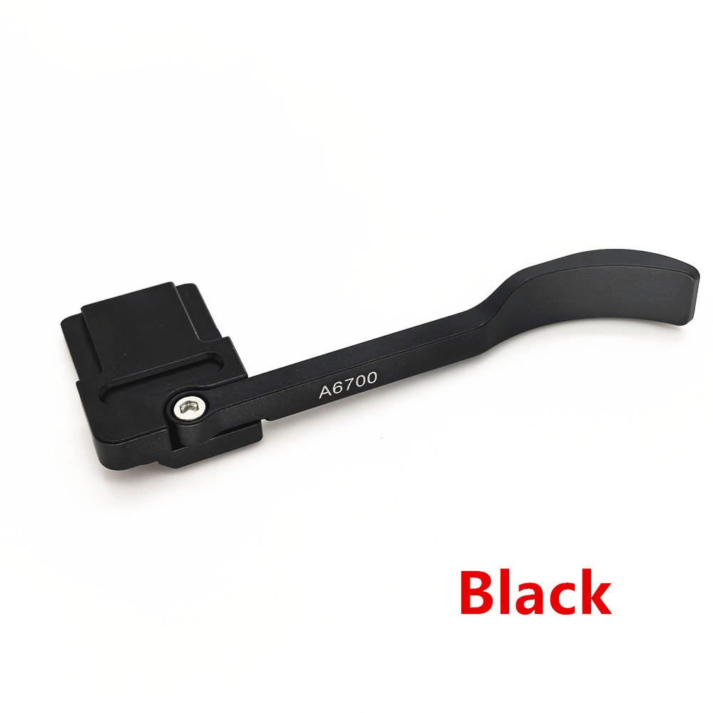 A6700 Foldable Metal Hot Shoe Thumb Up Hand Grip Hotshoe Cover for Sony Alpha 6700 ILCE-6700 A6700 Camera Thumb-Up